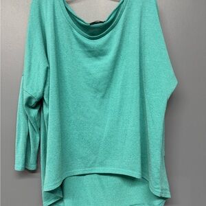Teal Long Sleeve Women's Top